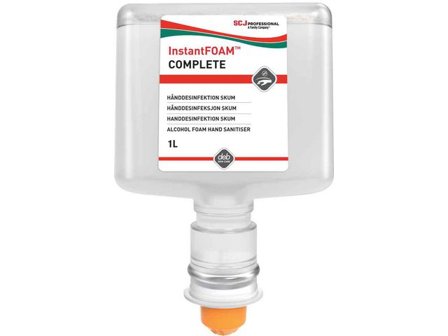 SC JOHNSON PPROFESSIONAL Handdesinfektion InstFoam Comp TF 1L - Lyreco - Städ och hygien - Tvål och hygien - Hygiensystem - Deb