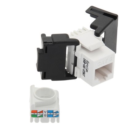 Eurolan 16B-U6-05BWT Modulaarinen pistorasia valkoinen, Tietokoneet & internet