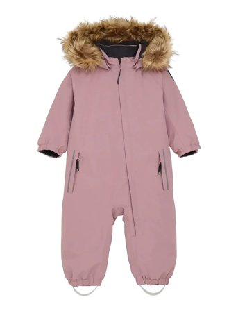 Color Kids | Baby Coverall W. Fake Fur | 74