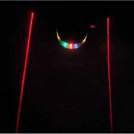 Cykel Laserljus LED Blinkande Lampa Bakljus Bakre Cykling Cykel Säkerhetsvarning LED Ljuslägen-lingling}
