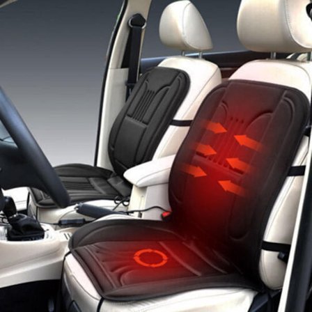 Bil Universal 12V Sittdyna Cover Värmevärmare