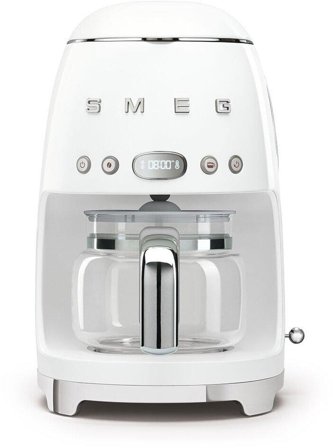 SMEG 50's Style DCF02WHEU - kaffemaskin - hvit
