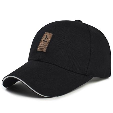 Bomullsbaseballcaps Black