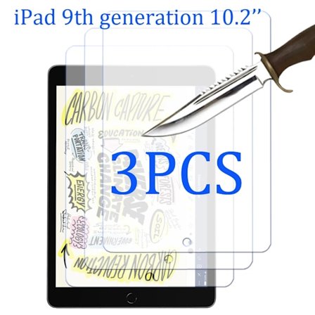 3 st glasskärmskydd för Ipad 2 3 4 air 2022 10:e 10.9 5:e pro 7.9 9.7 10.2 7:e 8:e 9:e generationen 10.5 mini 6 5
