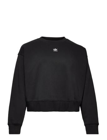 Adicolor Essentials Crew Sweatshirt Sweat-shirt Genser Svart Adidas Originals