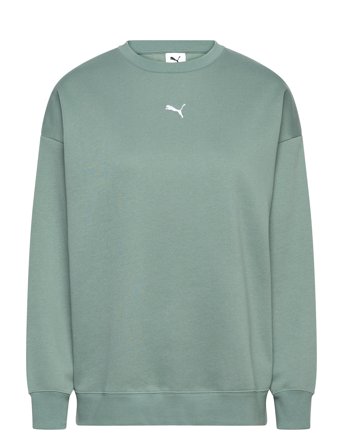 Ess Over D Crew Fl Green PUMA