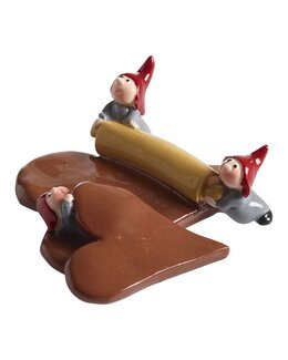 Juledekorasjon Julenisser baker Rød - Nääsgränsgården