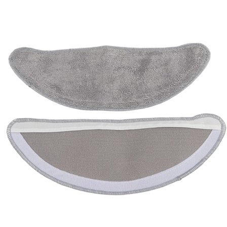 2 stk moppepute for rengjøring av moppeklut erstatning passer for ROIDMI EVE Plus robotstøvsuger