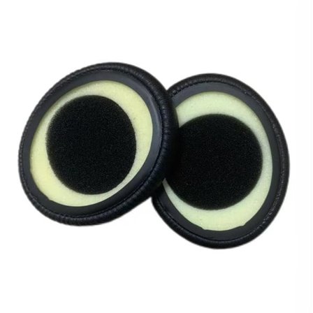 Mjuka öronkuddar till Sennheiser HD2.01 / HD2.20S / HD2.30I / HD2.30G - Svart