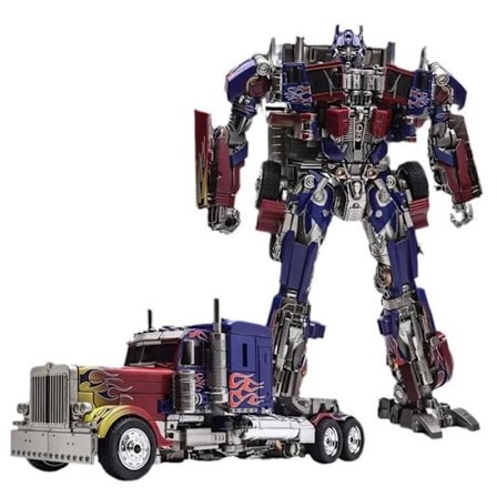 Optimus Prime - Stor Størrelse Legering Optimus Prime Action Figur, Transformerende Robot, Film, M