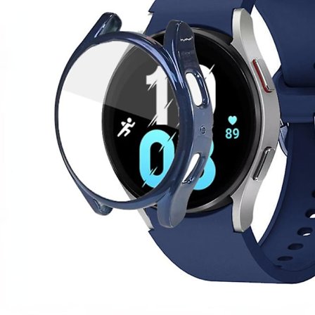 Beskyttelsesetui for Samsung Galaxy Watch 5/4 44mm 40mm TPU Myk Full Skjermbeskytter Støtfanger for Samsung Galaxy Watch 4/5 Deksel
