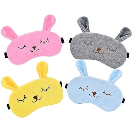 4 Pieces Animal Sleep Mask