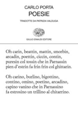 Poesie. Testo italiano e milanese Carlo Porta