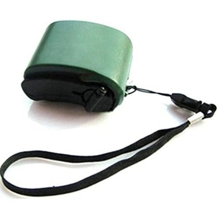 Nød-USB-lader for mobiltelefon med håndsveiv, elektrisk generator, universell mobil håndlader, dynamolader