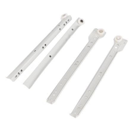 Laatikon liukukiskosarja kylmävalssattua terästä, paksu kaapin kisko, huonekalujen varusteet, lisävaruste