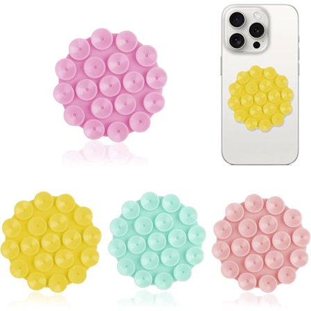 Pieces Silikone Sugekop Telefon, Silikone Sugekopper, Mobiltelefon Sugekop, Sugekop Telefonholder, Multifunktionel Sugekop Telefonholder, Su