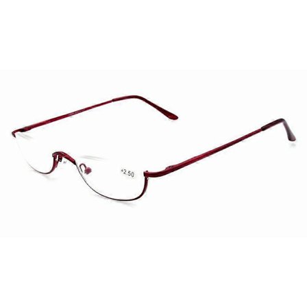 Lukulasit Jousisaranat Puolikuu Puolikehyksettömät Unisex +1.0~+4.0 UUDET