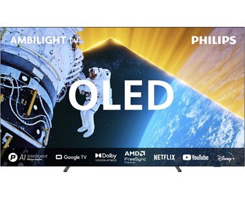 Philips-77OLED809/12 - B-vare-77" 4K OLED Ambilight-TV med Dolby Atmos & Dolby Vision-Tv-75 tommer og større