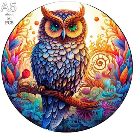 Upeat kukat puiset eläinpalapeli aikuisille lapsille Ihanat lohikäärmeen korkealaatuiset palapelit Brain Twister -lelut