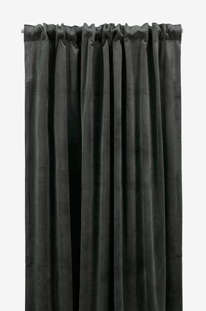 Boel & Jan - Gardin med multibånd Anna - Grå - Gardiner - 140X280 - Fra Homeroom