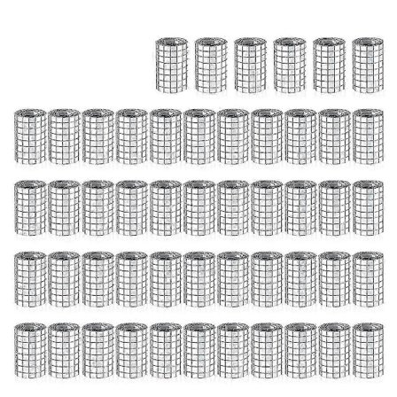 24000 stk. selvklæbende mosaikfliser, små spejlmosaikfliser, firkantede spejlmosaikklistermærker til C