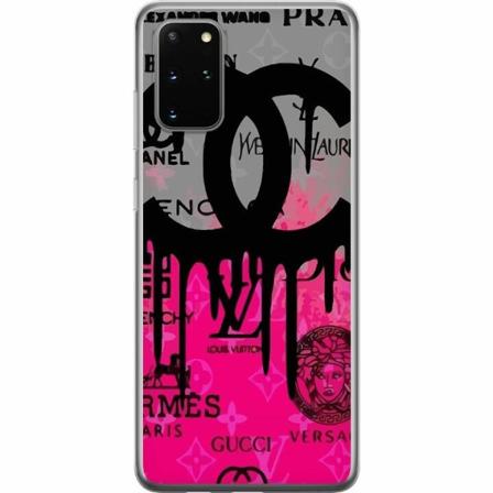 Samsung Galaxy S20+ Genomskinligt Skal Cc Pink