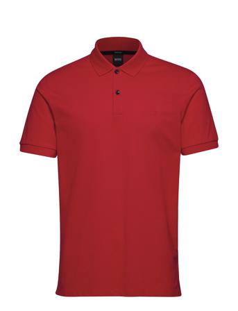 Pallas Polos Short-sleeved Rød BOSS