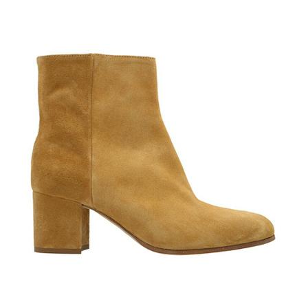 Common Projects, ‘City’ heeled ankle boots Beige, Dames, Maat:39 EU,suede