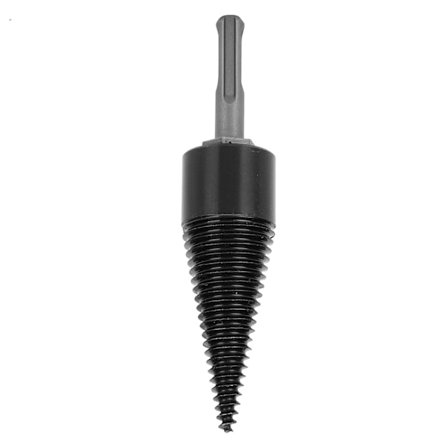 Borrskruv Kon Ved Eldträ Dedikerad Rund Skaft Bit Hand Vedklyvare Tillbehör 32mm