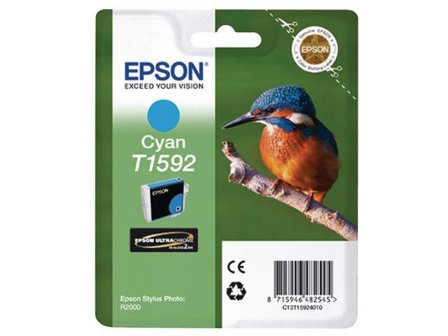 Epson T1592 - cyan - original - blekkpatron