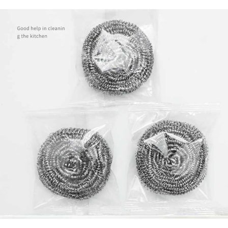 Teräsvilla lavuaariin - 16-pack