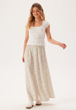 BUBBLEROOM-Maxi Viscose Skirt-S