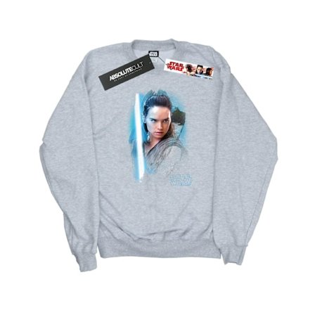 Star Wars Mens The Last Jedi Rey Borstad Sweatshirt M Sports Grå