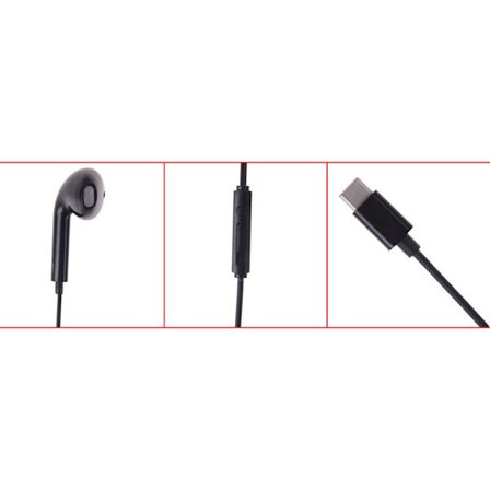 Hållbara Stilrena In-Ear Type-C Hörlurar