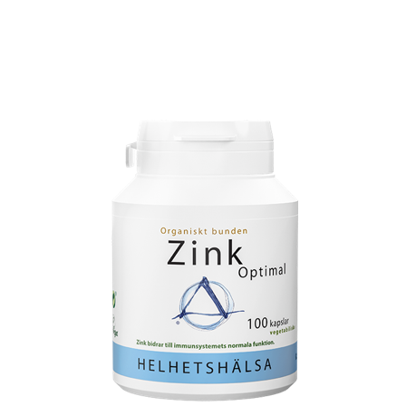 Helhetshälsa Zink Optimal 25 mg 100 kapsler