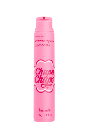 Hismile Chupa Chups Strawberry Cream Toothpaste Munhygien Unisex 60 G