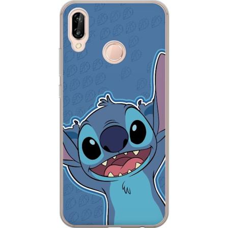 Huawei P20 lite Genomskinligt Skal Stitch Hello