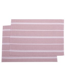 Dækkeservietter Herman 2-pak Rosa