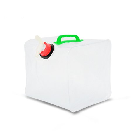 Suurikokoinen ulkourheiluvesipussi 20L kannettava taitettava vesipullo TPU pyöräilyyn, kiipeilyyn, vaellukseen