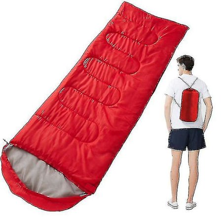 Sovesæk Ultralet Camping Vandtæt Soveposer Fortykket Vinter Varm Sovepose Voksen
