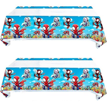 2 stk. Spidey og hans bedste venner festdug, Spidey og hans bedste venner tema festartikler