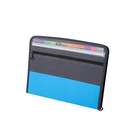 A4 Lynlås Fil Harmonika Taske - 13 Lommer Udvidbar Dokument Organizer