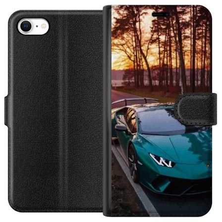 Kompatibelt Plånboksfodral till Apple Apple iPhone 6 Sportbil Lamborghini Racing Supercar