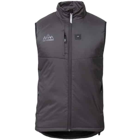 Heat Experience Heated Fleece Vest Mens Black