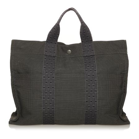 Hermès Vintage Pre-owned Herline MM Grå, Dame Vintage Tasker, Størrelse: ONE Size