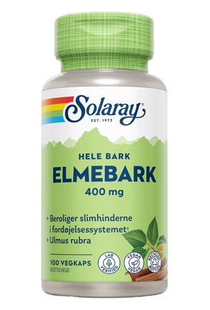 Solaray Elmebark 400 mg 100 kaps., Helse & Madvarer, Kosttilskud, Fordøjelse & Fibre