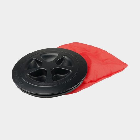 Luka inspekcyjna z torbą SEAFLO 6" Hatch Cover with Bag, okrągła, Ø197/153 mm, z zakrętką, czarna - Jachtowa