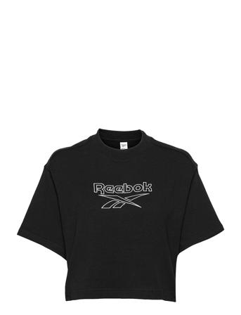 Cl Pf Big Logo Tee Black Reebok Classics