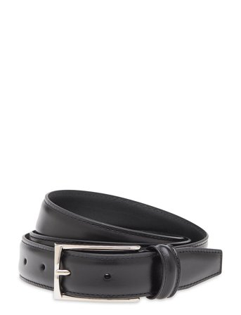 Anderson's Suede Belt Sand - 3Cm - Black - 90 x 90