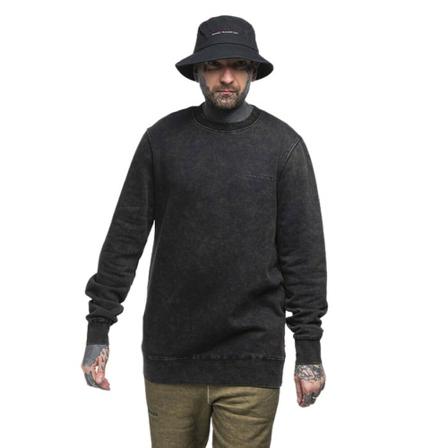 Han Kjøbenhavn Casual crew Sweatshirt voor heren , Zwart , Heren , Maat: L